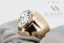 Zircon Original Vintage 14K Rose Gold Ring Vintage style vrc296r